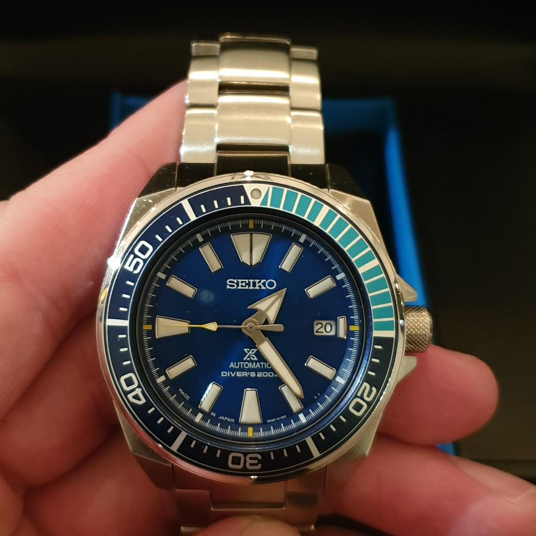 Seiko Samurai Blue Lagoon SRPB09J1 Japan Edition Limited Edition