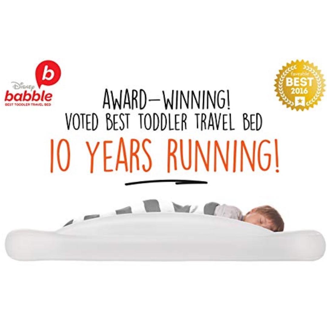 Shrunks Toddler Travel Bed Portable Inflatable Air Mattress Bed, Babies &  Kids, Cots & Cribs on Carousell