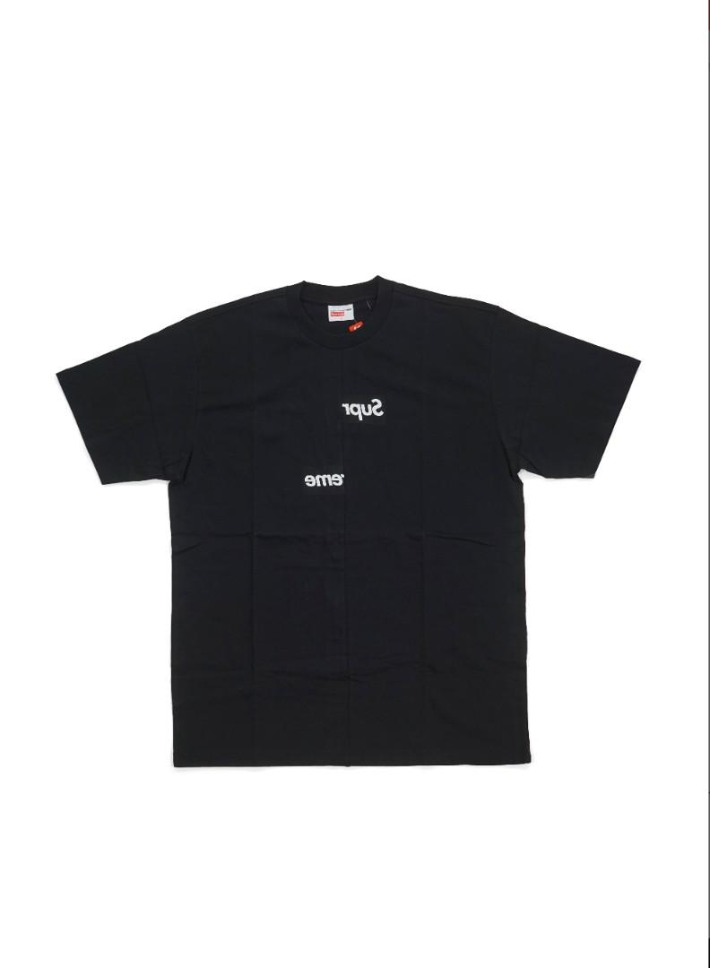 Size S Supreme CDG Tee Hoodie Crewneck Men s Fashion Tops Sets