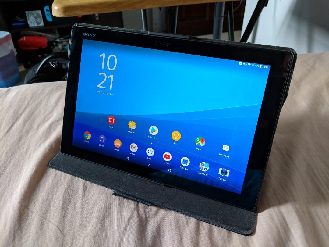 Sony Xperia Z4 Tablet Lte 4g Mobile Phones Gadgets Tablets Android On Carousell