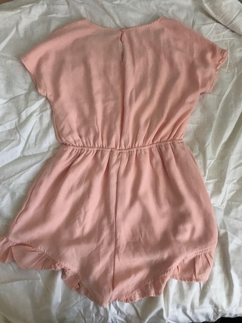 SSD Baby Pink Romper, Women's Fashion, Dresses & Sets, Rompers on Carousell