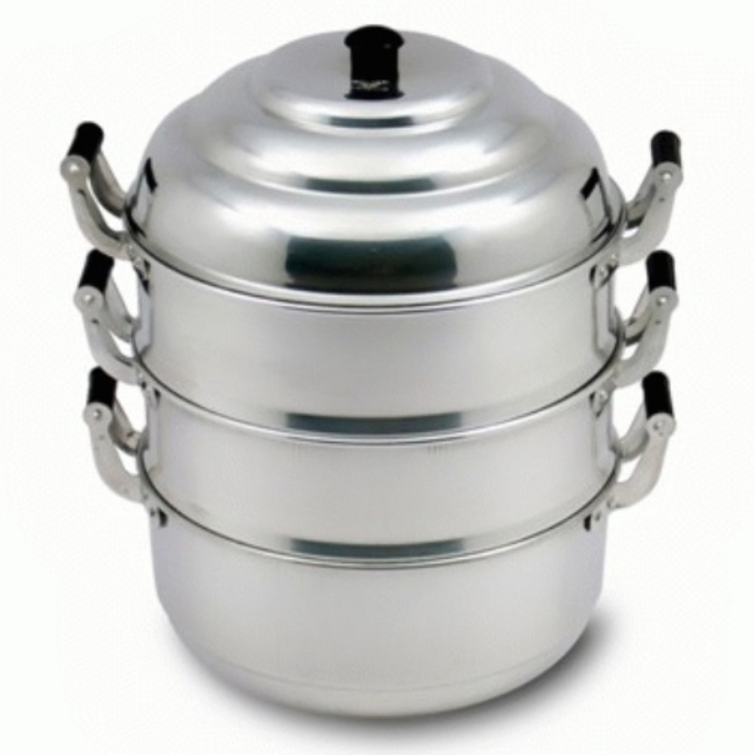 STEAM POT PENGUKUS SERBAGUNA BRAND EAGLE WARE 24CM, Furniture & Home