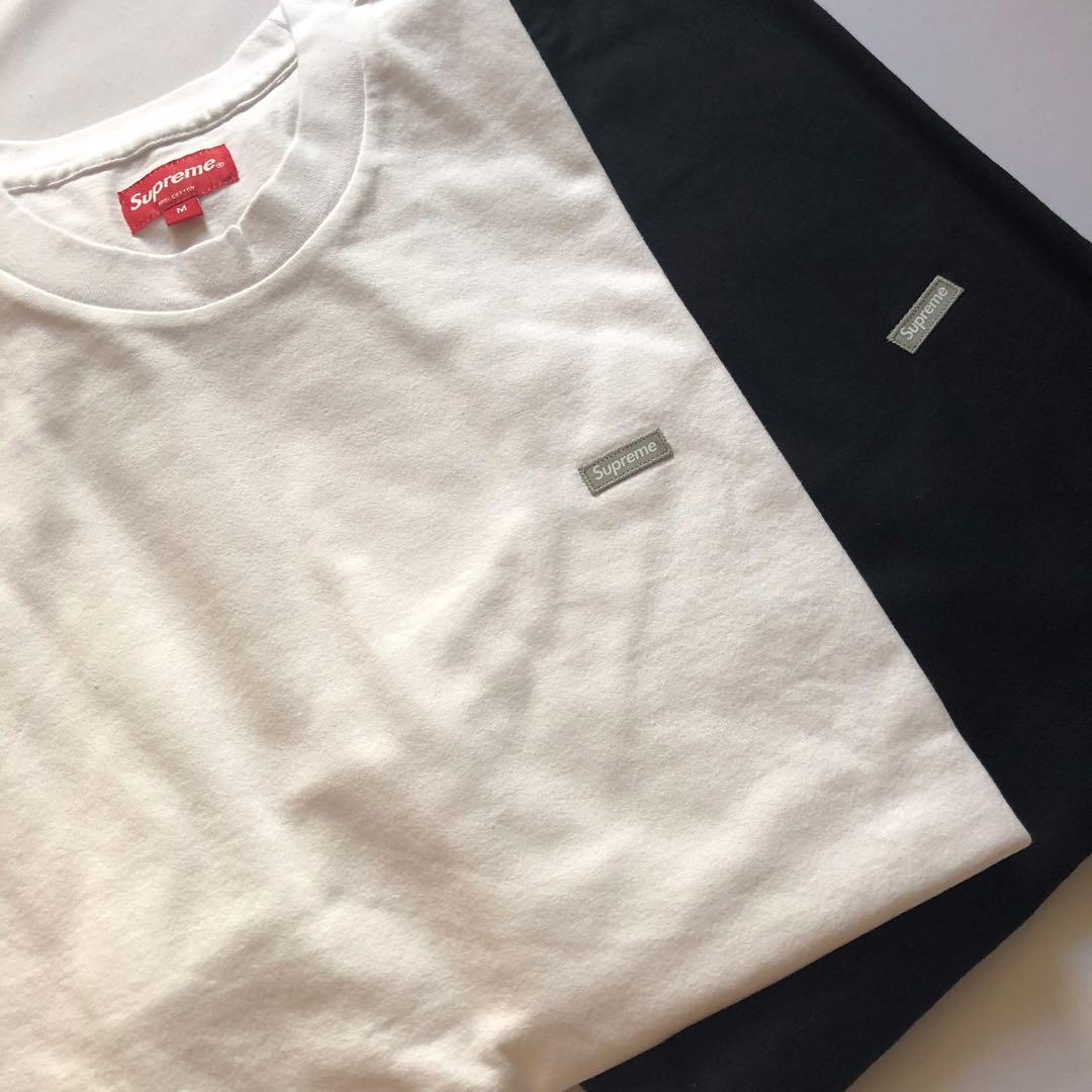 supreme reflective small box tee