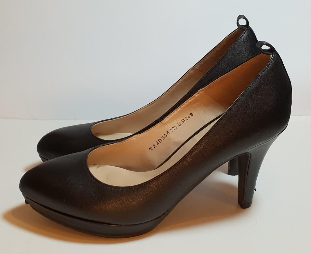 low platform heels