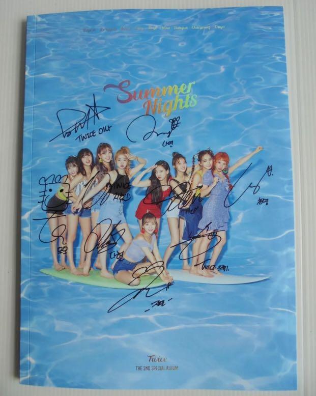 Summer Nights Twice Album Cover Twice