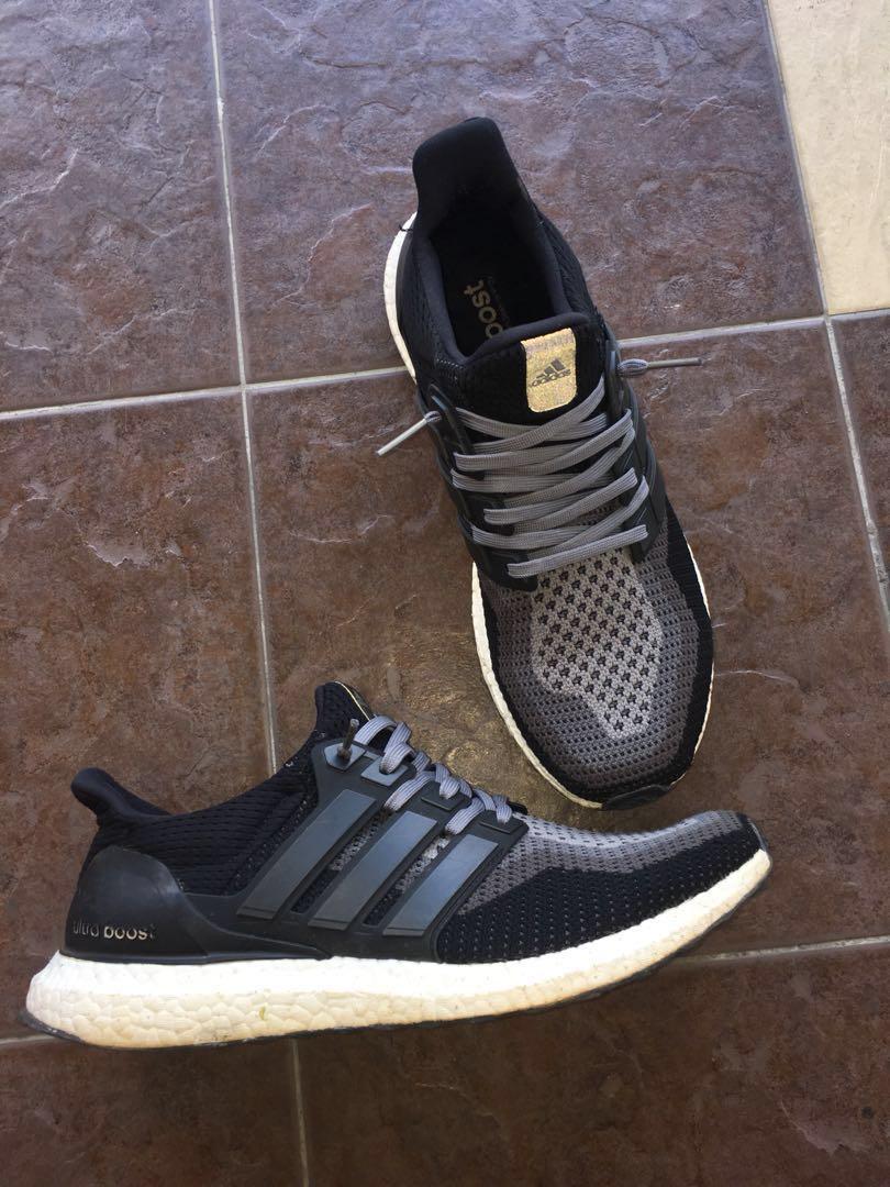 Ultra boost black gradient on feet new arrivals