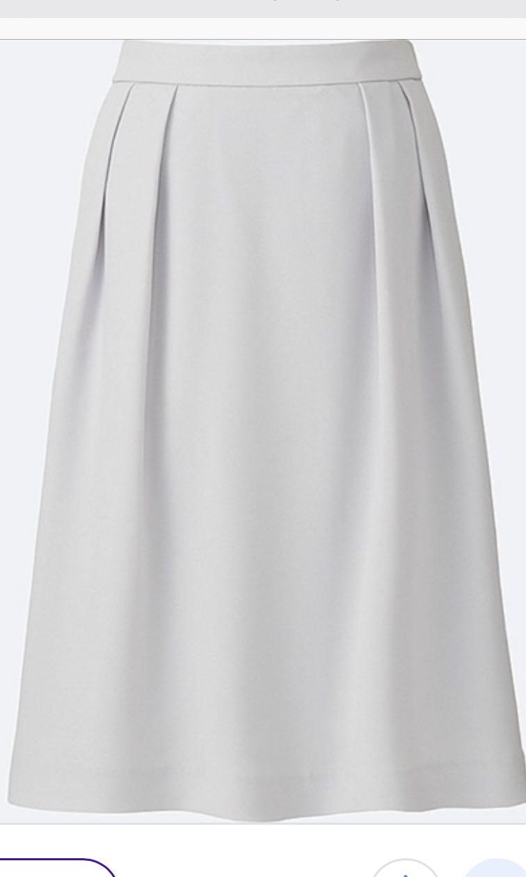 Light grey skirt clearance