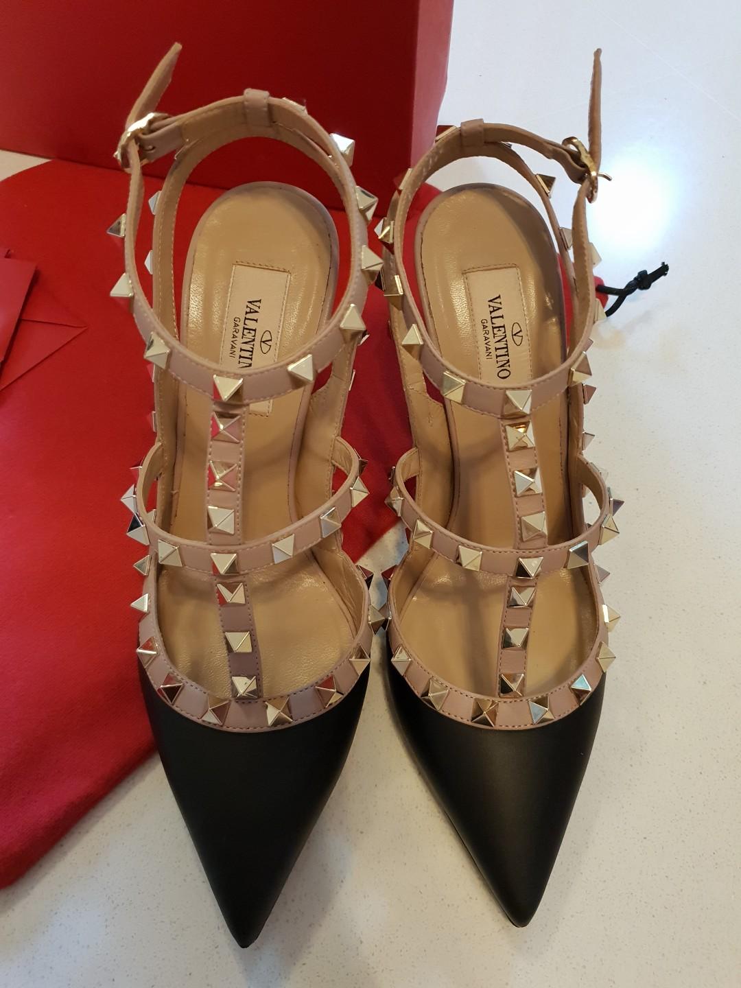 authentic valentino rockstud shoes