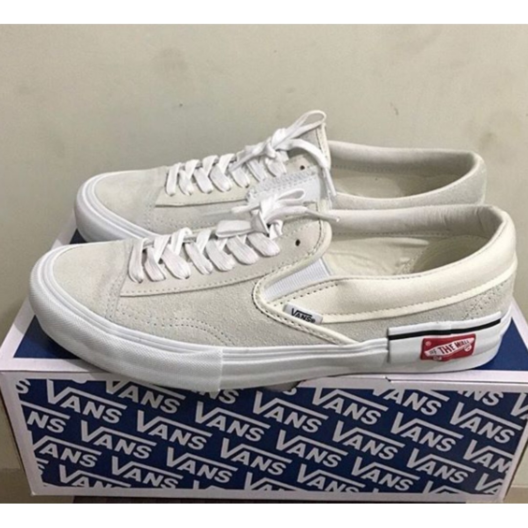 Vans cut and paste marshmallow top