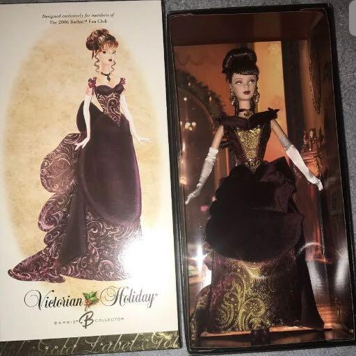 victorian holiday barbie