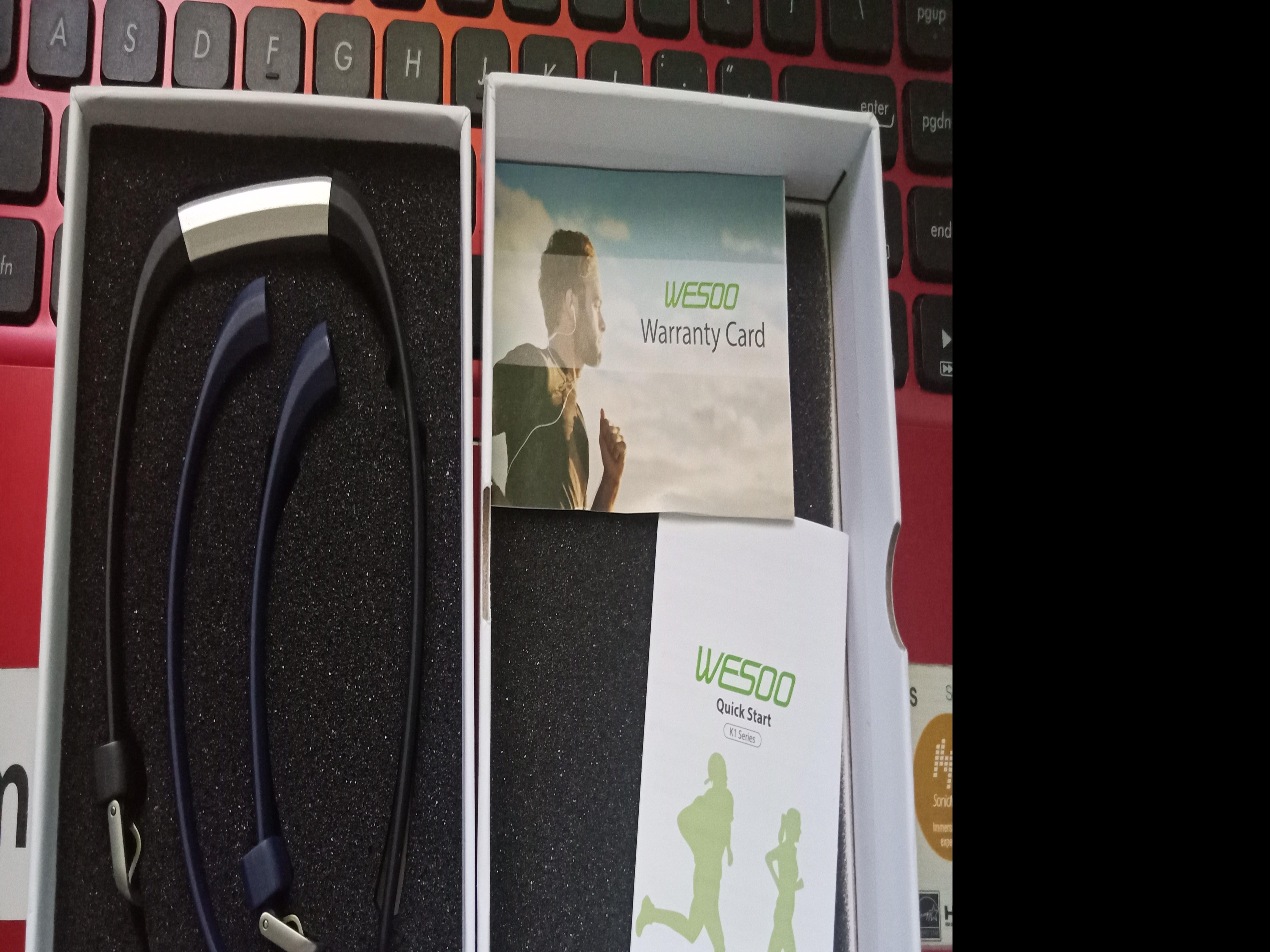 Wesoo k1 fitness best sale tracker