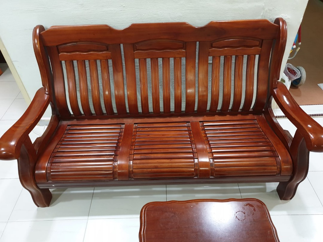 Wooden Sofa Antique Solid Wood Furniture Sofas On Carou