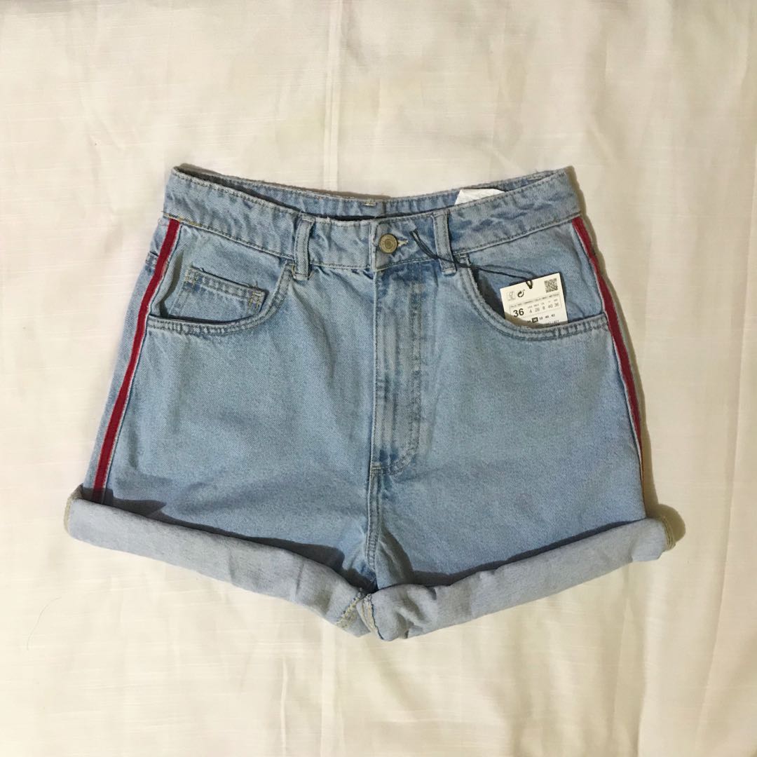 Zara high waist mom shorts clearance