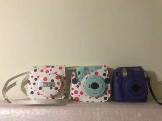 FUJIFILM. Instax mini 8 and mini 9 with instax Bag 100each OBO with the bag.