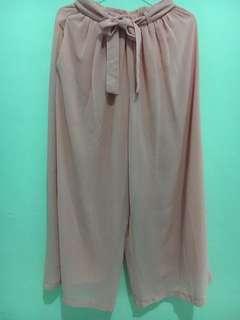 Celana Kulot Baby Pink