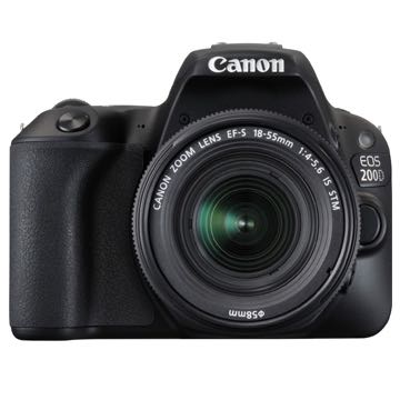 全新 Canon 200d 連 18-55