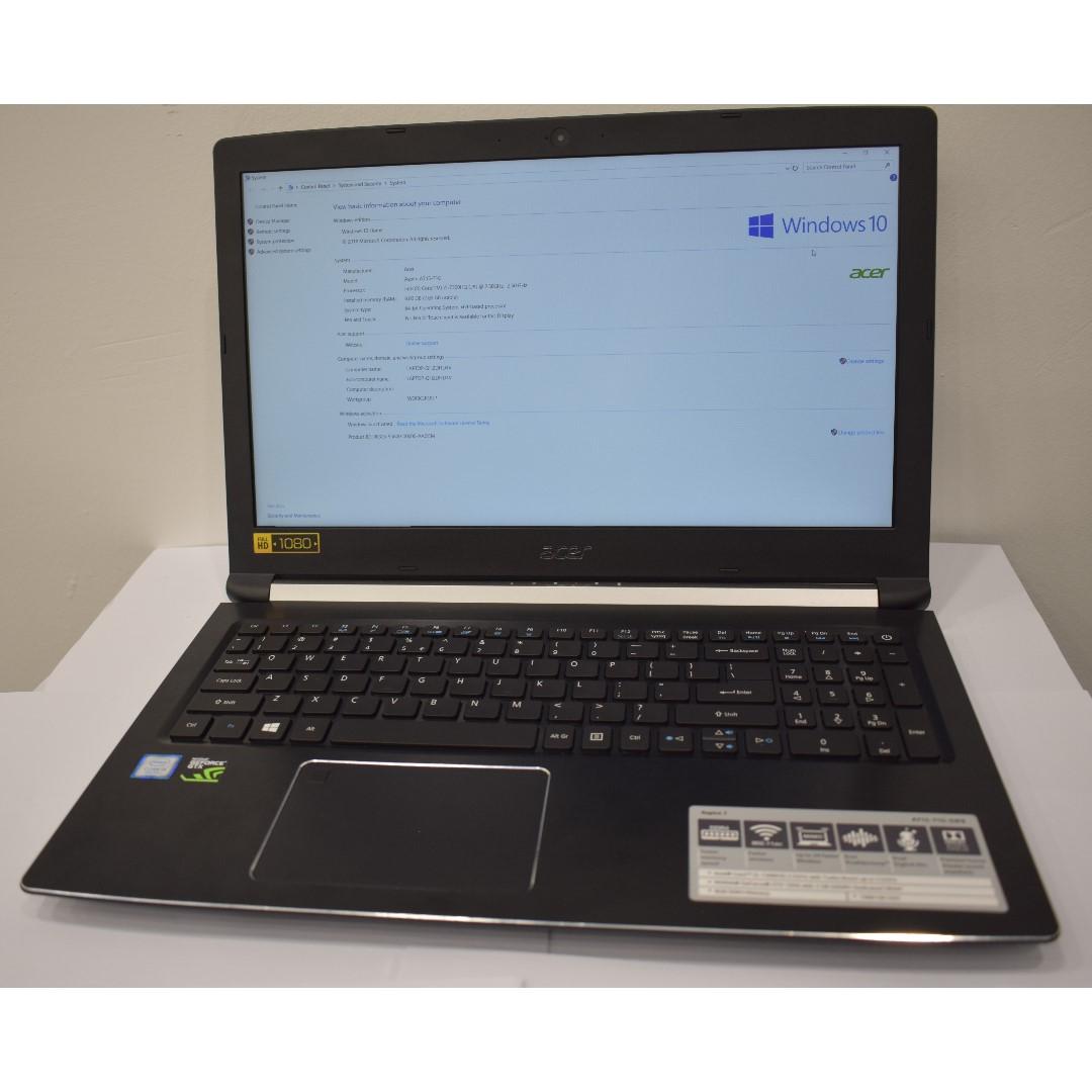 Acer aspire 7 i5 7300hq gtx 1050 shop