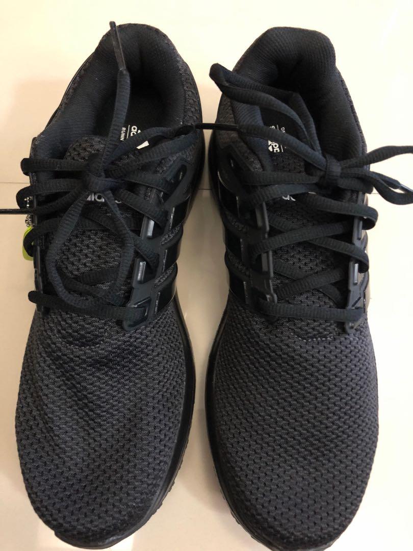 adidas cloudfoam triple black