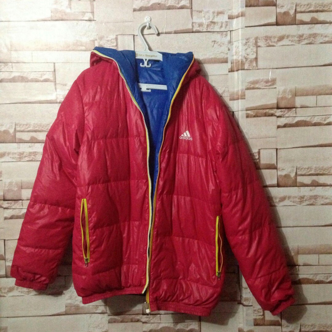 adidas reversible puffer jacket