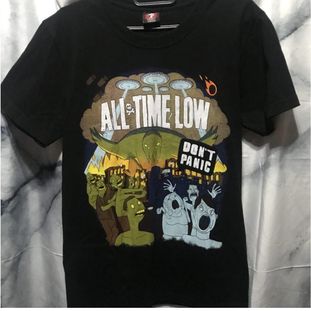 All Time Low Band T Shirt Women S Fashion Clothes Tops On Carousell