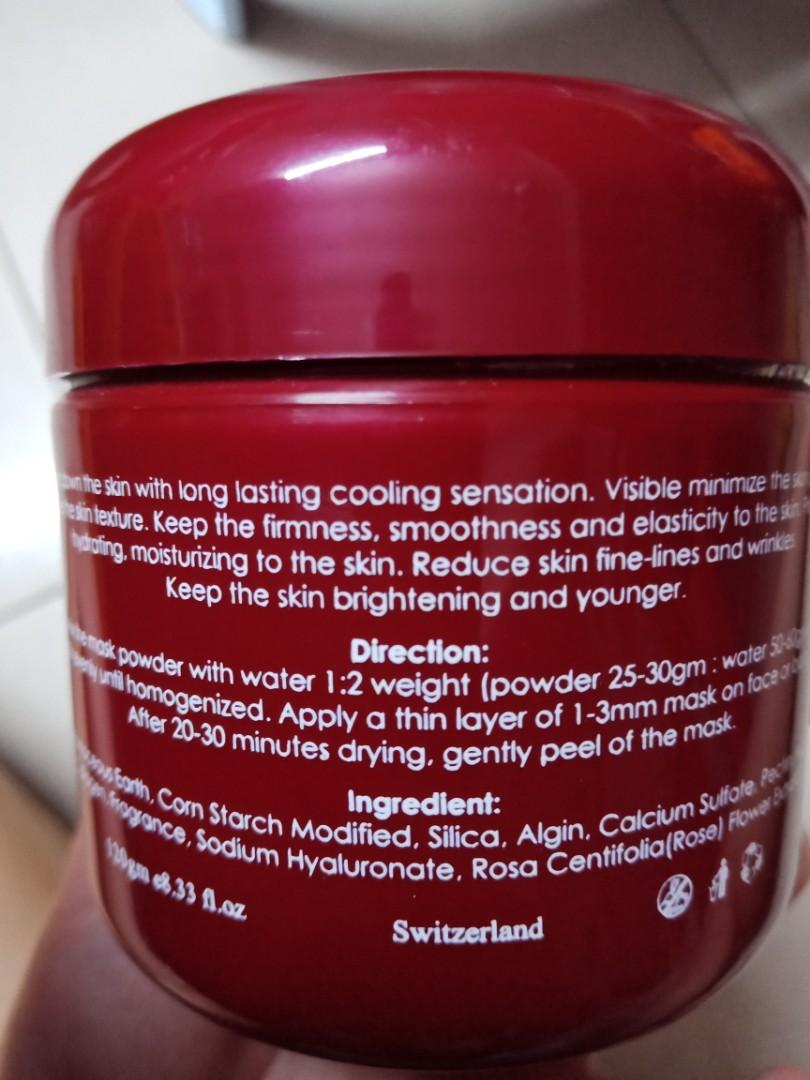 Am crystal rose mask 120g, Beauty & Personal Care, Face, Face Care on ...