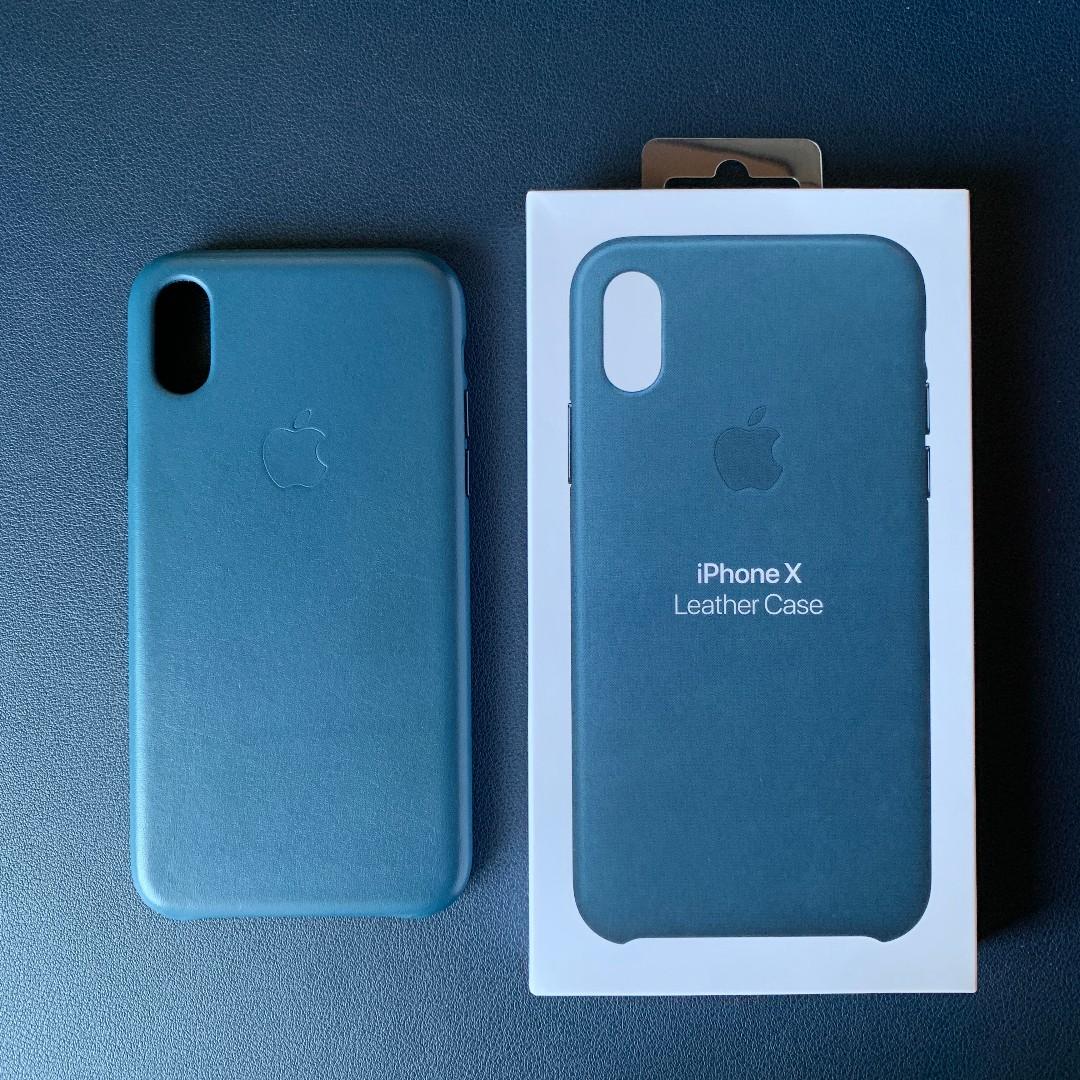 Apple Iphone X Leather Case Cosmos Midnight Blue Mobile Phones Tablets Mobile Tablet Accessories Mobile Accessories On Carousell