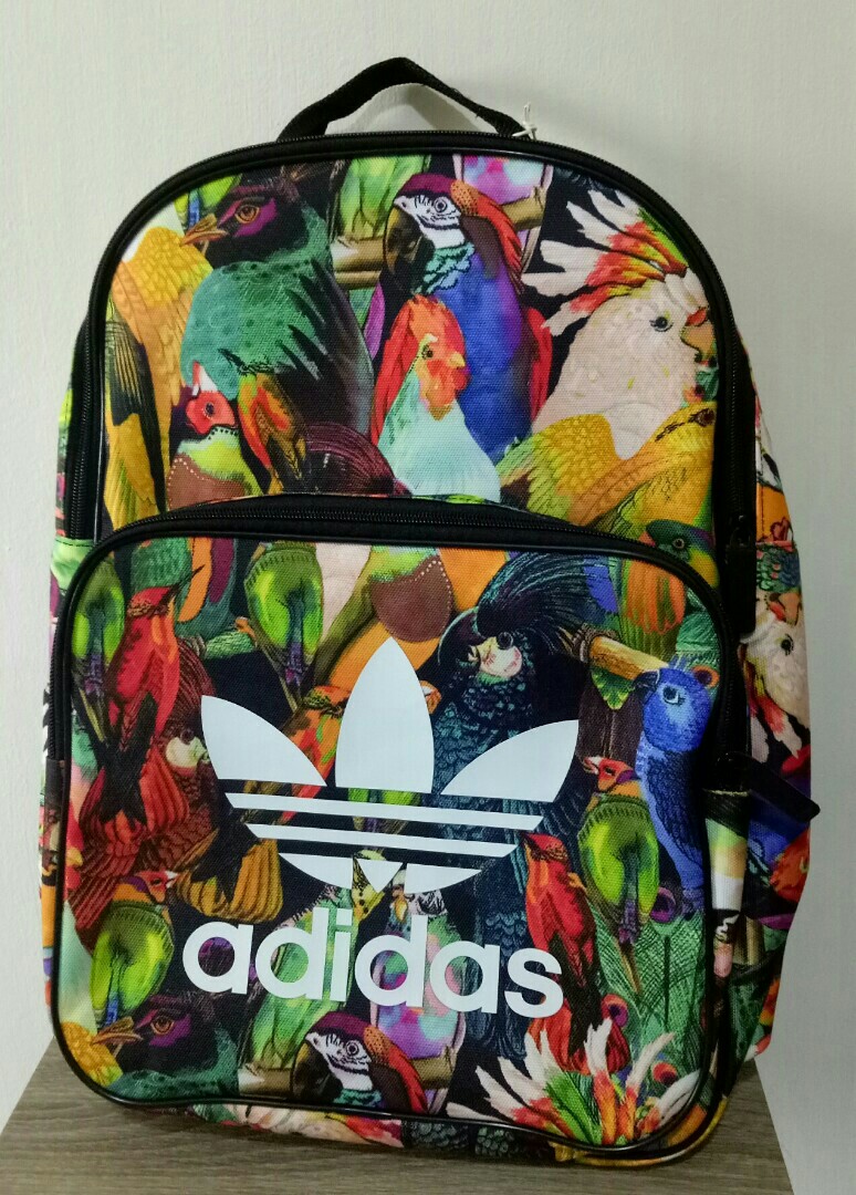 Authentic Adidas Colorful Backpack 
