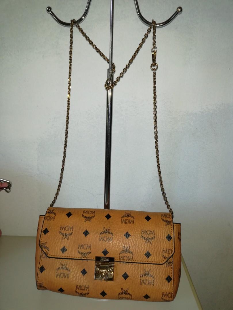 mcm chain bag