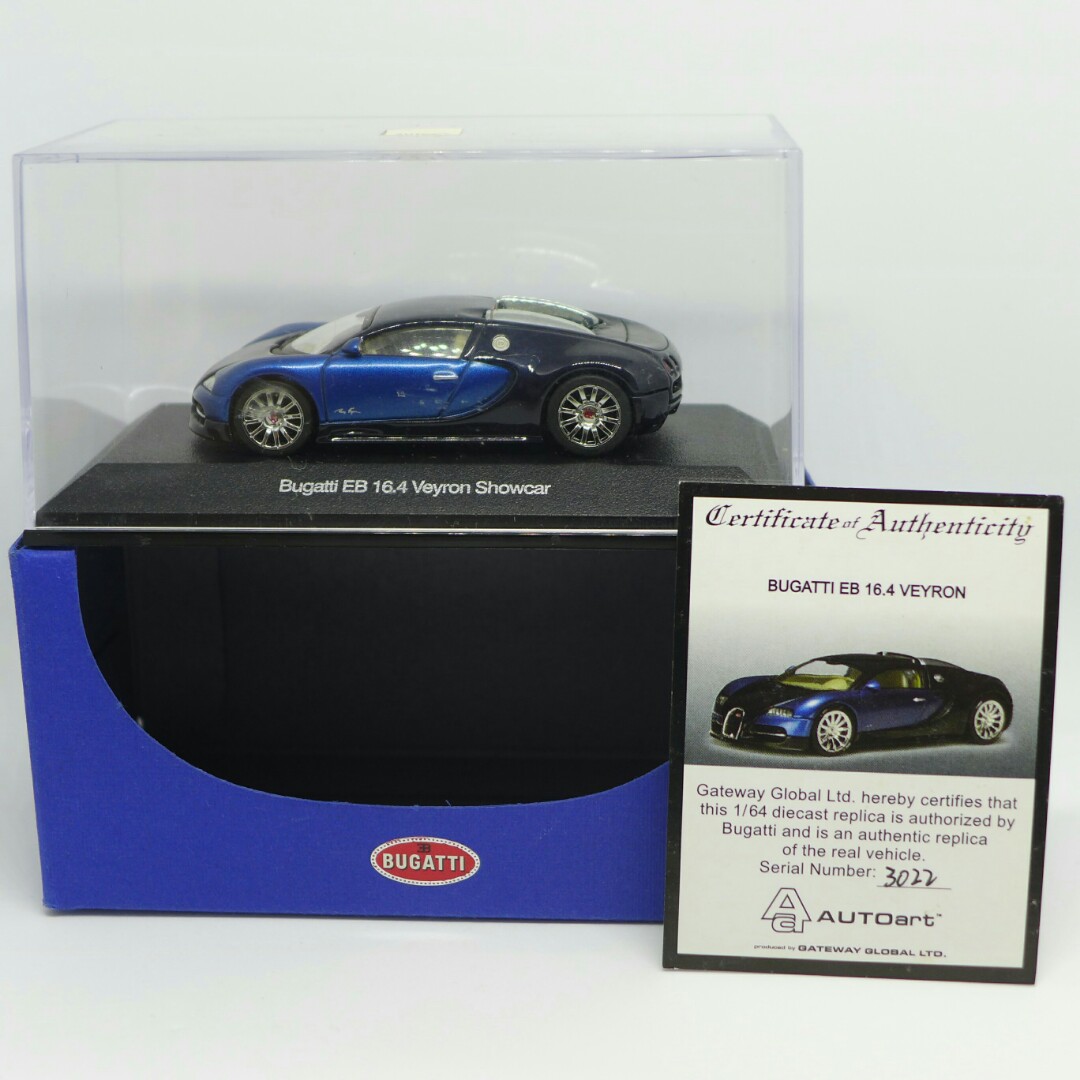 Autoart 1 64 Bugatti Veyron Hobbies Toys Collectibles