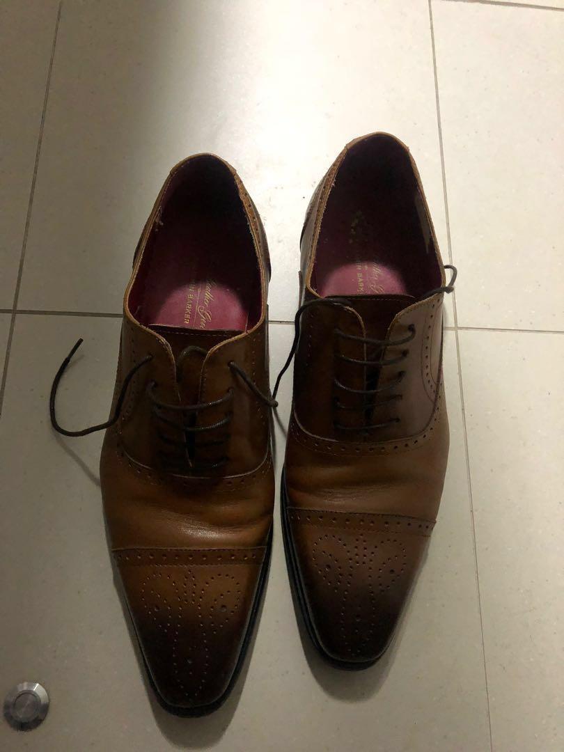 Benjamin Barker Leather Shoes, Men's 