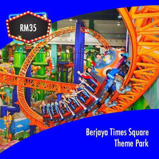 Berjaya Times Square Theme Park Admission E Ticket Tickets Vouchers Attractions Tickets On Carousell