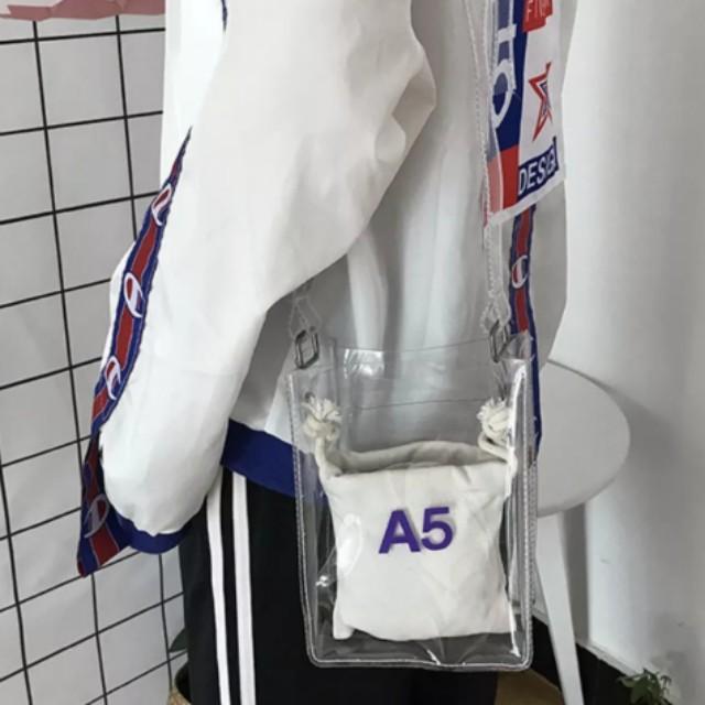 transparent bag h&m