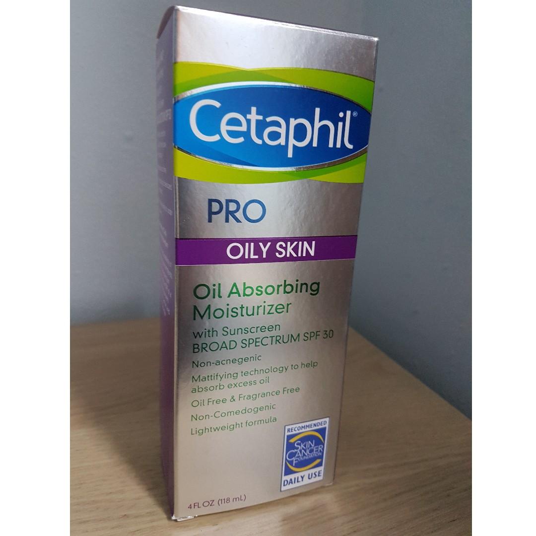 cetaphil pro oil absorbing moisturizer with spf 30 broad spectrum sunscreen