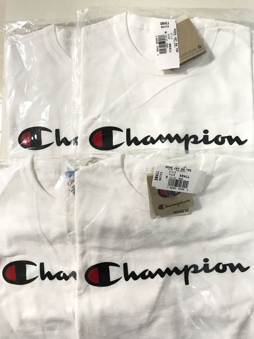 white champion heritage shirt
