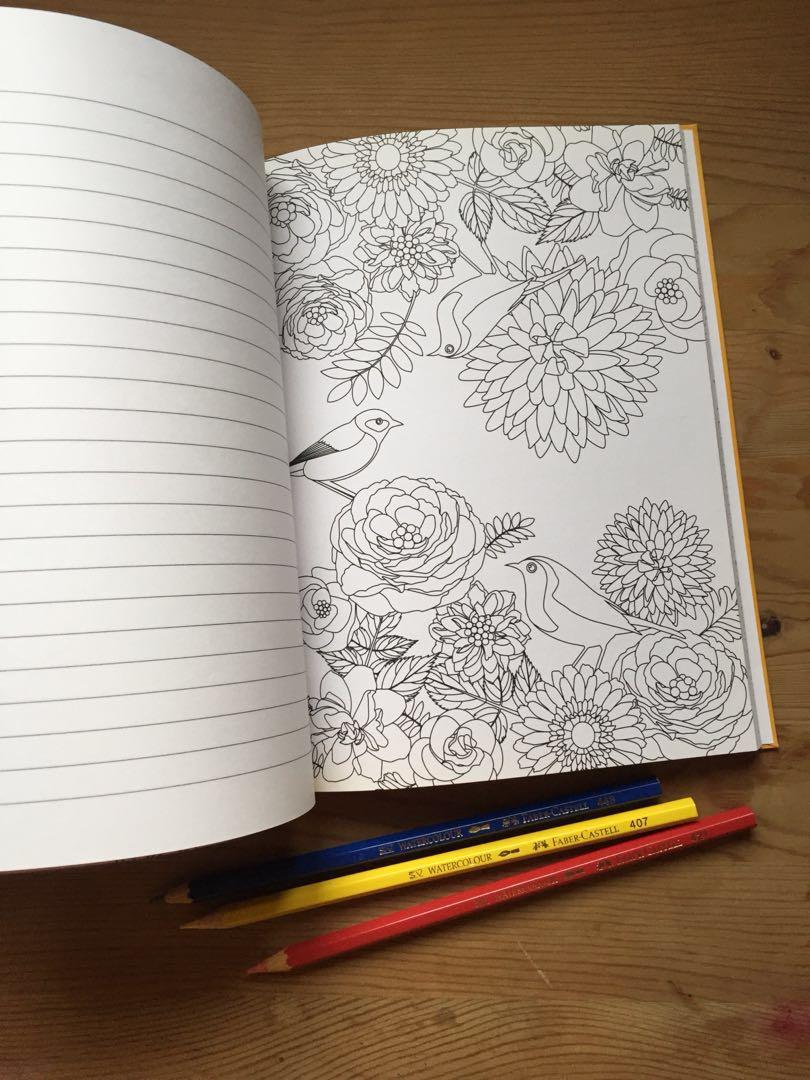 Colouring Notebook / Notepad, Hobbies & Toys, Stationery & Craft ...