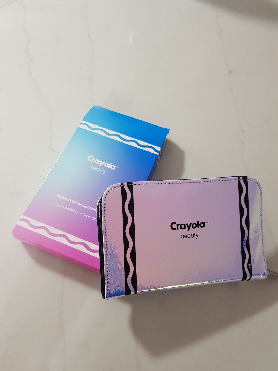 Crayola Beauty Makeup Brush Set W Bag Health Beauty Makeup On