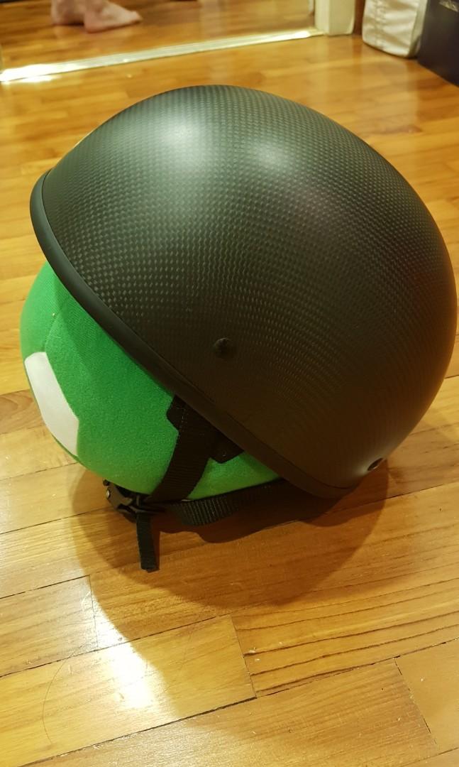 Crazy al's shop carbon fiber helmet