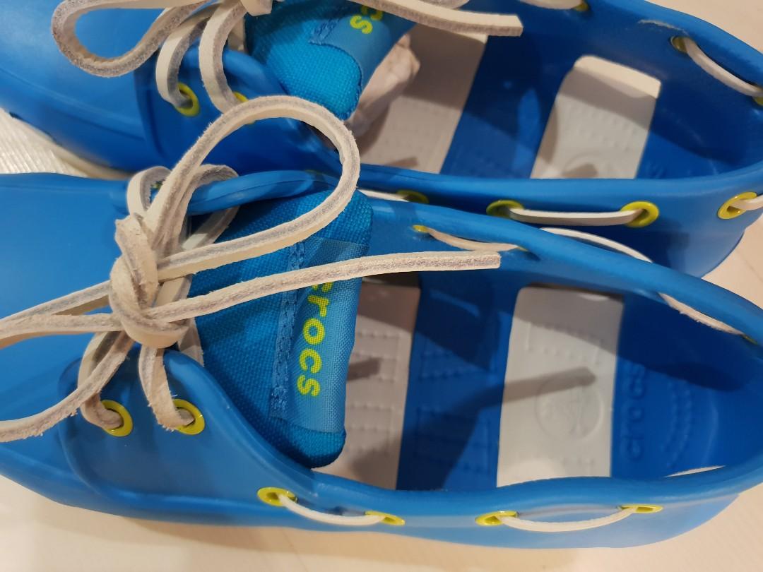 Crocs Shoes with shoelaces M8, Men's Fashion, Footwear, Casual shoes