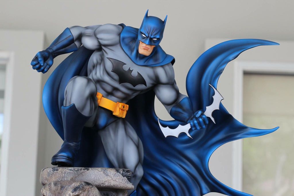 Custom 1/4 Hush Batman Statue (Sideshow SS XM Studios), Hobbies & Toys