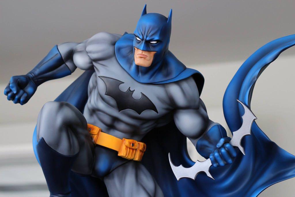 Custom Kenny Alasandro Painted 1/4 Hush Batman Statue (Avi AY Sculpt DC