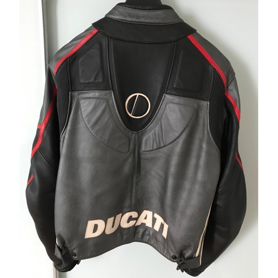DAINESE Ducati Classic Motor Cycle Leather Jacket Motorcycles