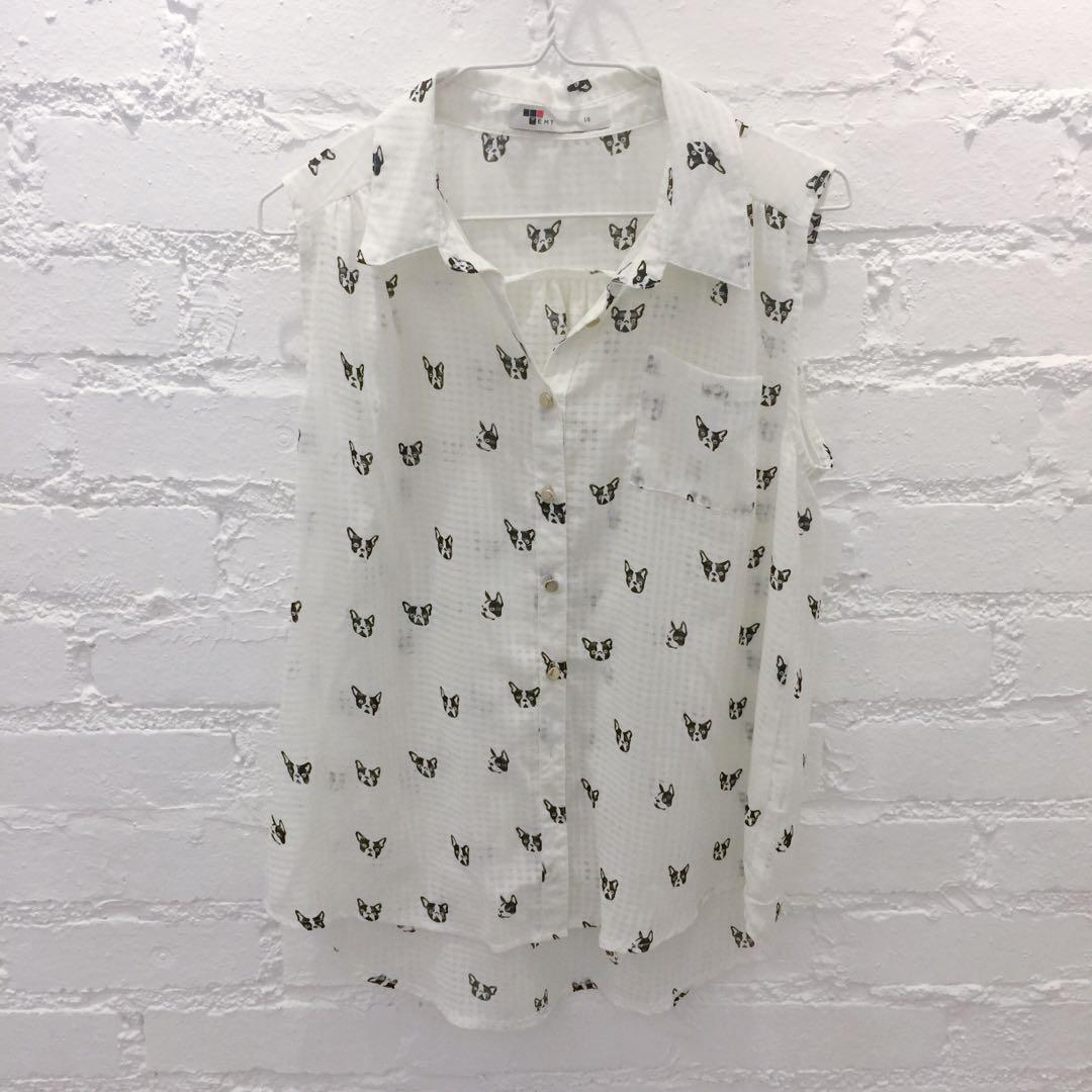 Dog print clothes clearance