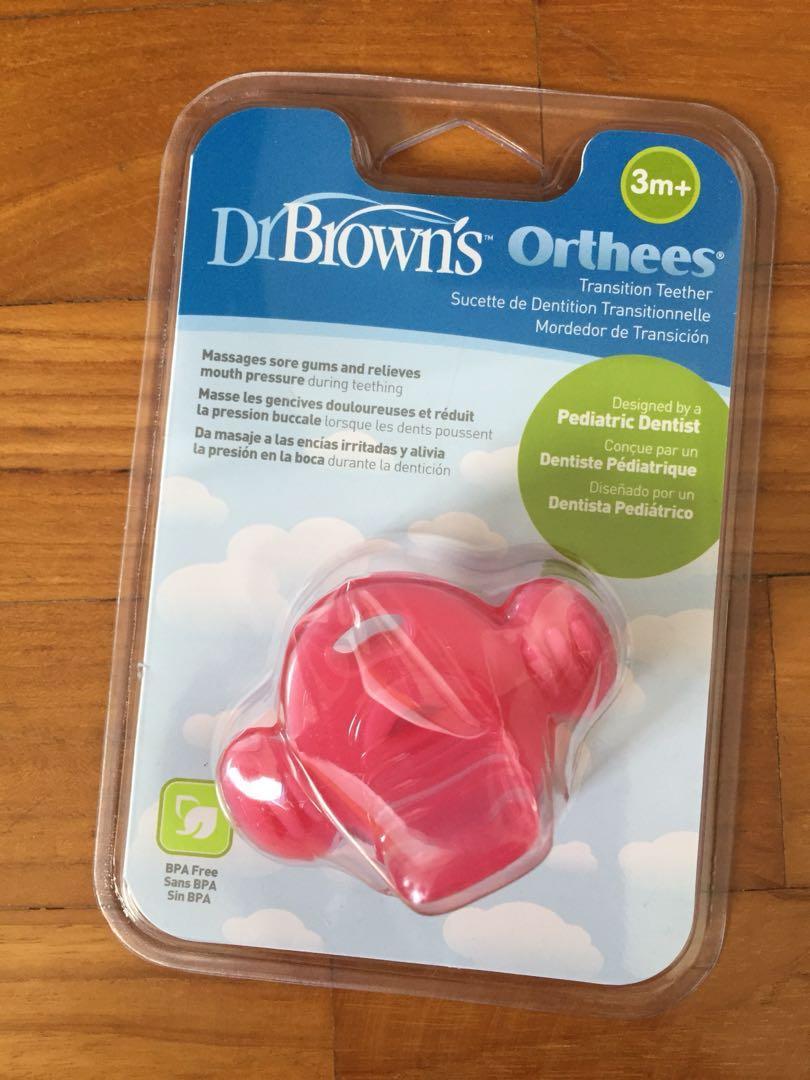 Dr brown's hot sale orthees teether