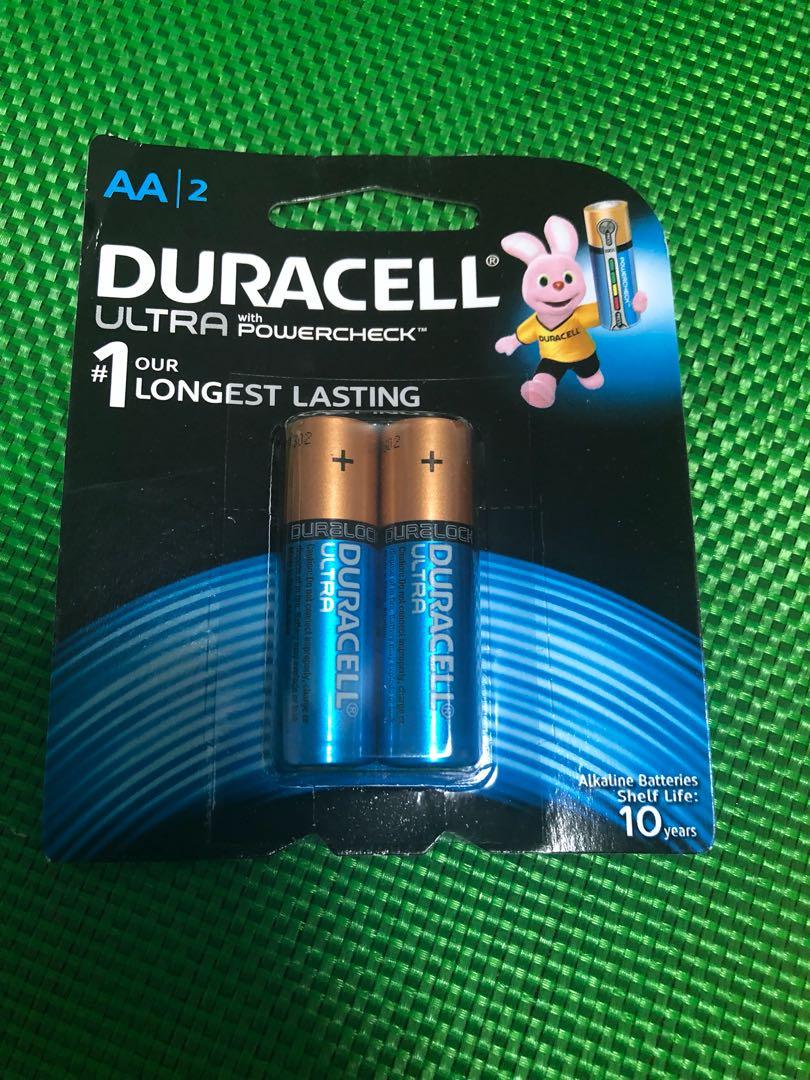 Duracell Ultra Double AA Batteries, Computers & Tech, Parts