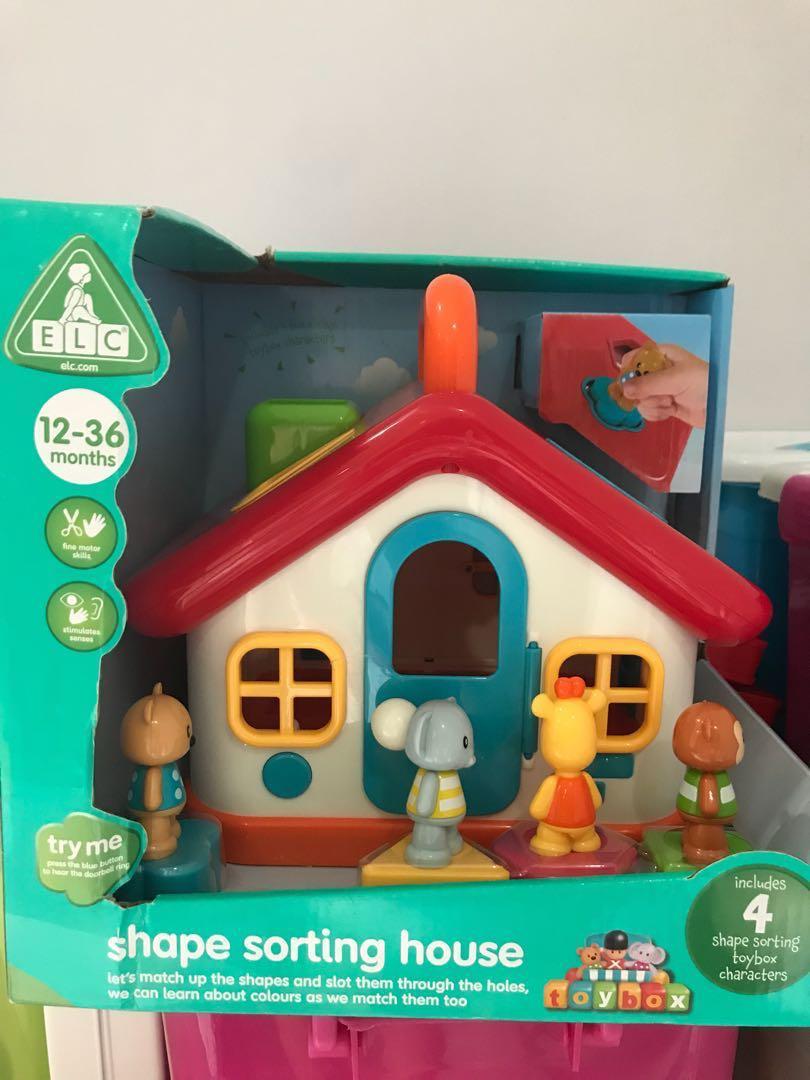 elc shape sorter house