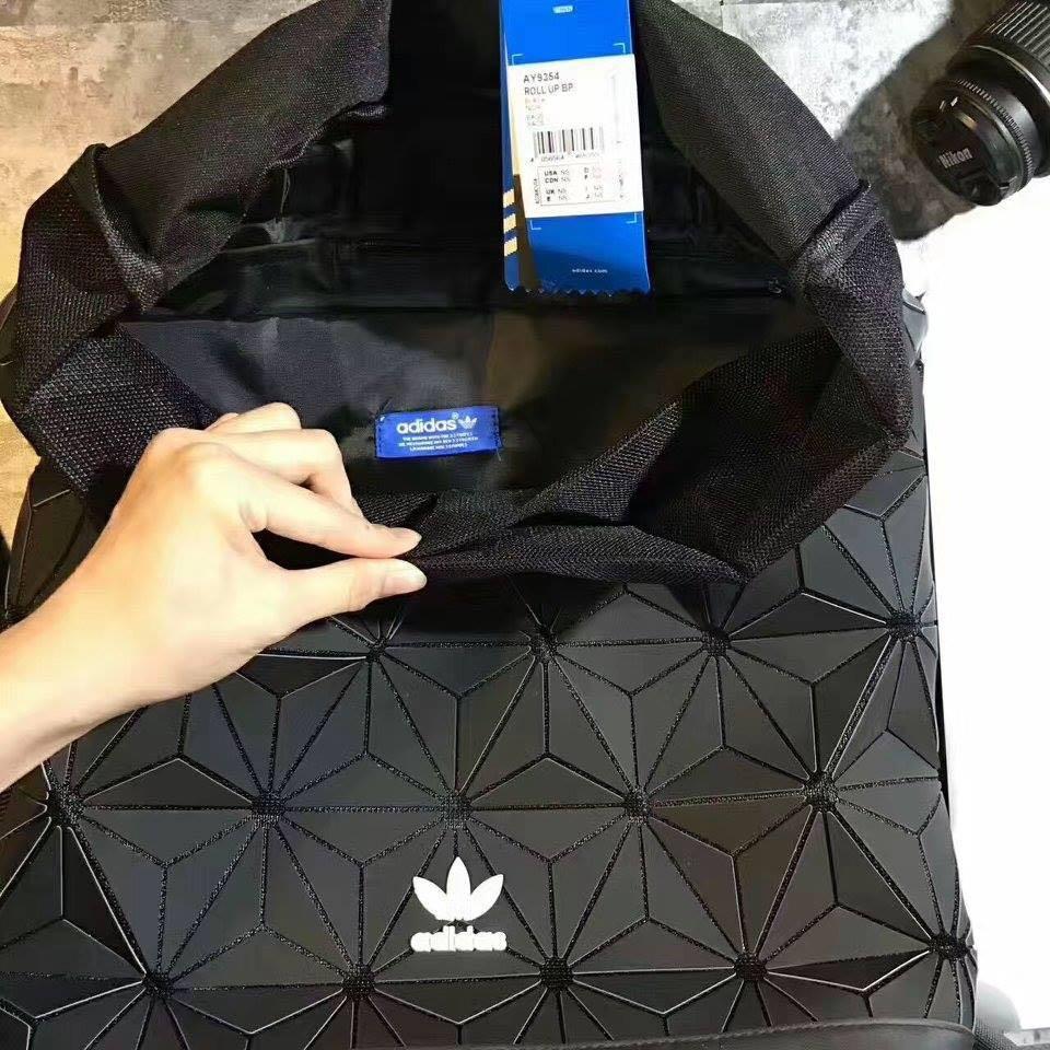 FREE POSTAGE FREE GIFT Adidas 3D Backpack x Issey Miyake TRIPLE BLACK LIMITED