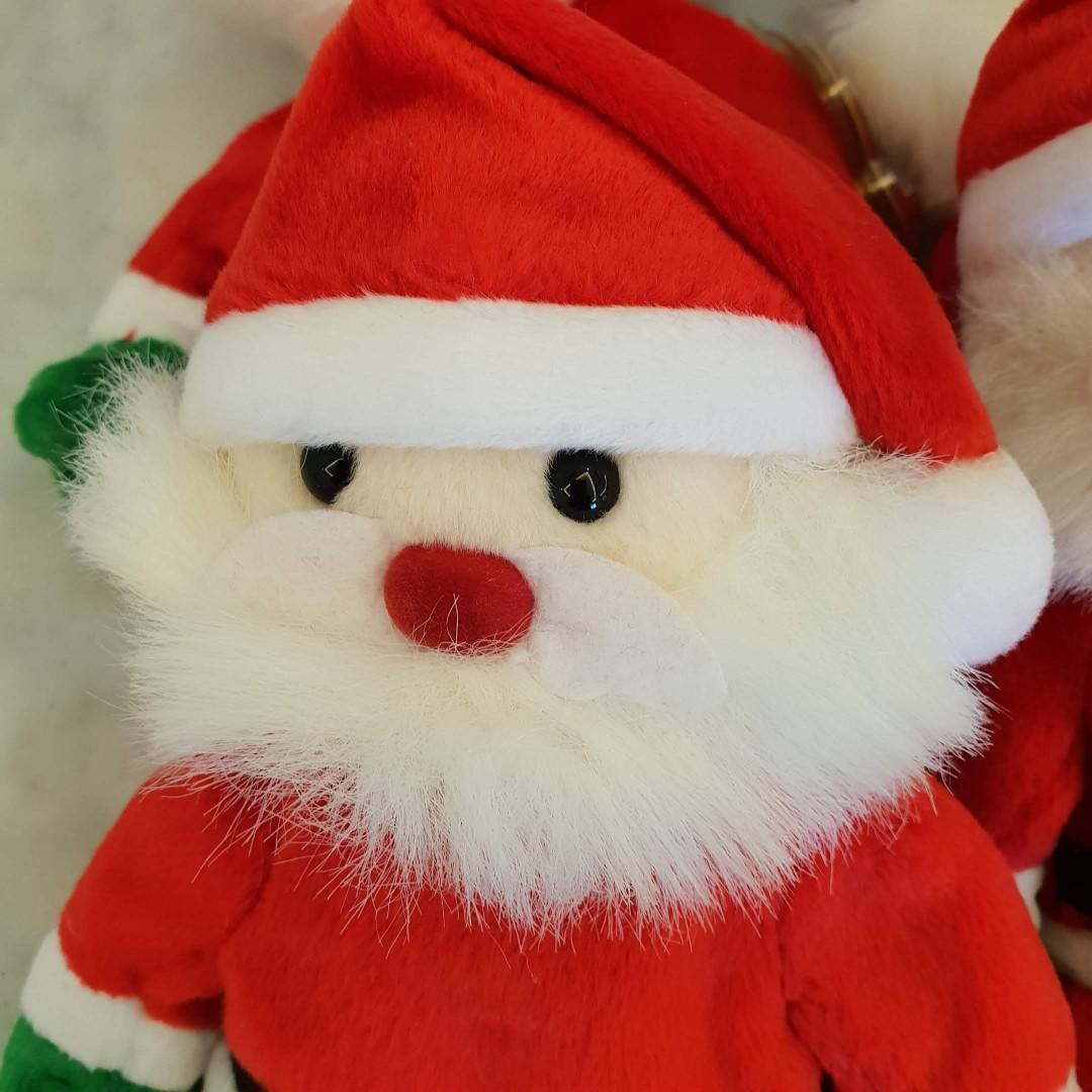 santa claus beanie baby