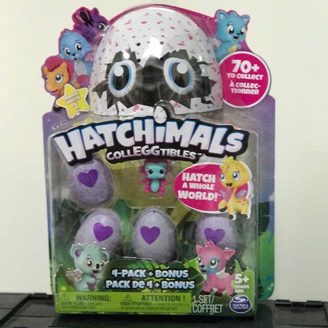 Hatchimals 4 pack plus bonus hotsell