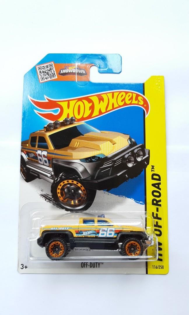 hot wheels off duty