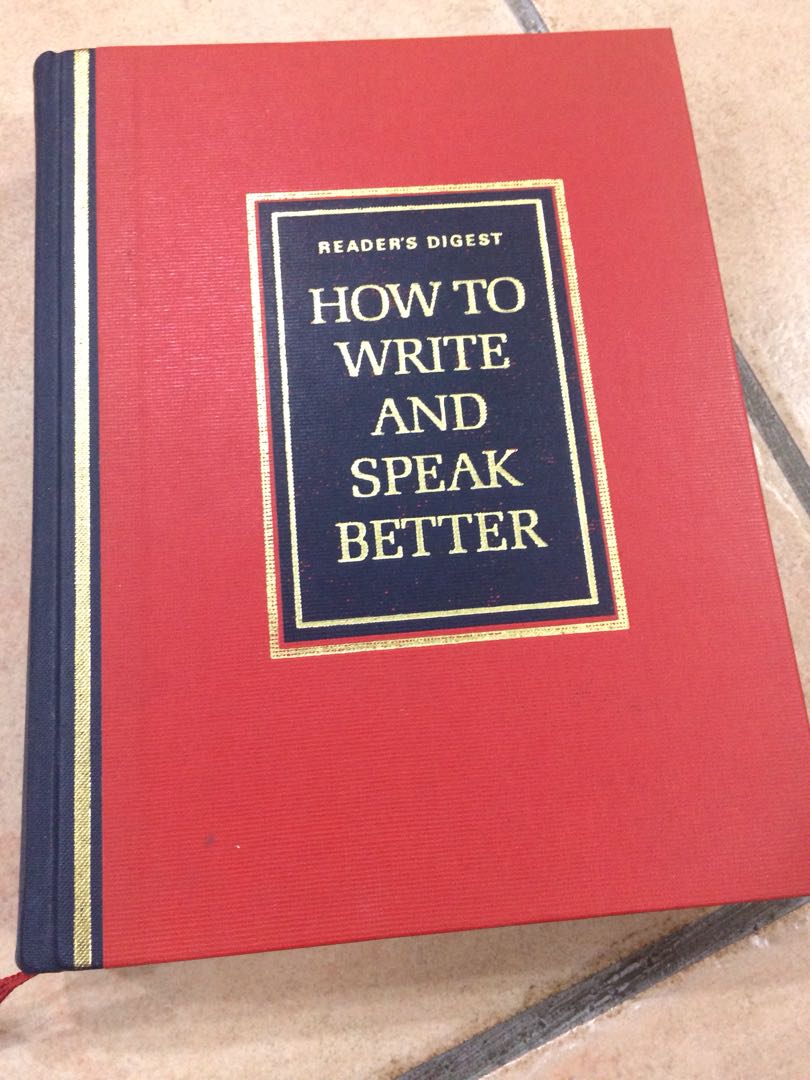 How to Write and Speak Better, Hobbies & Toys, Books & Magazines